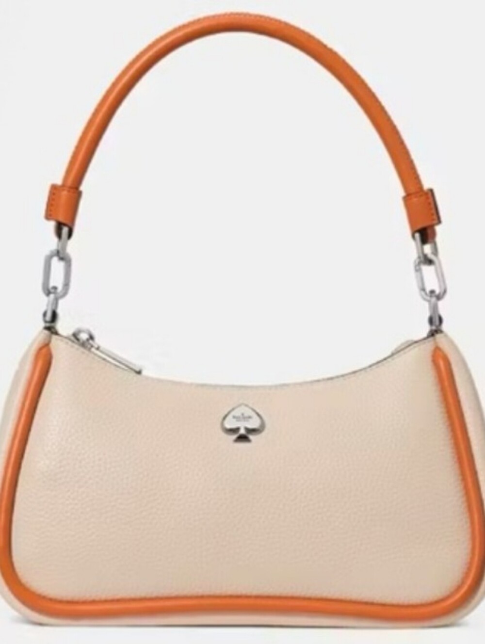 Kate Spade Cream Pebble Leather Kayla Mini Bag NWT